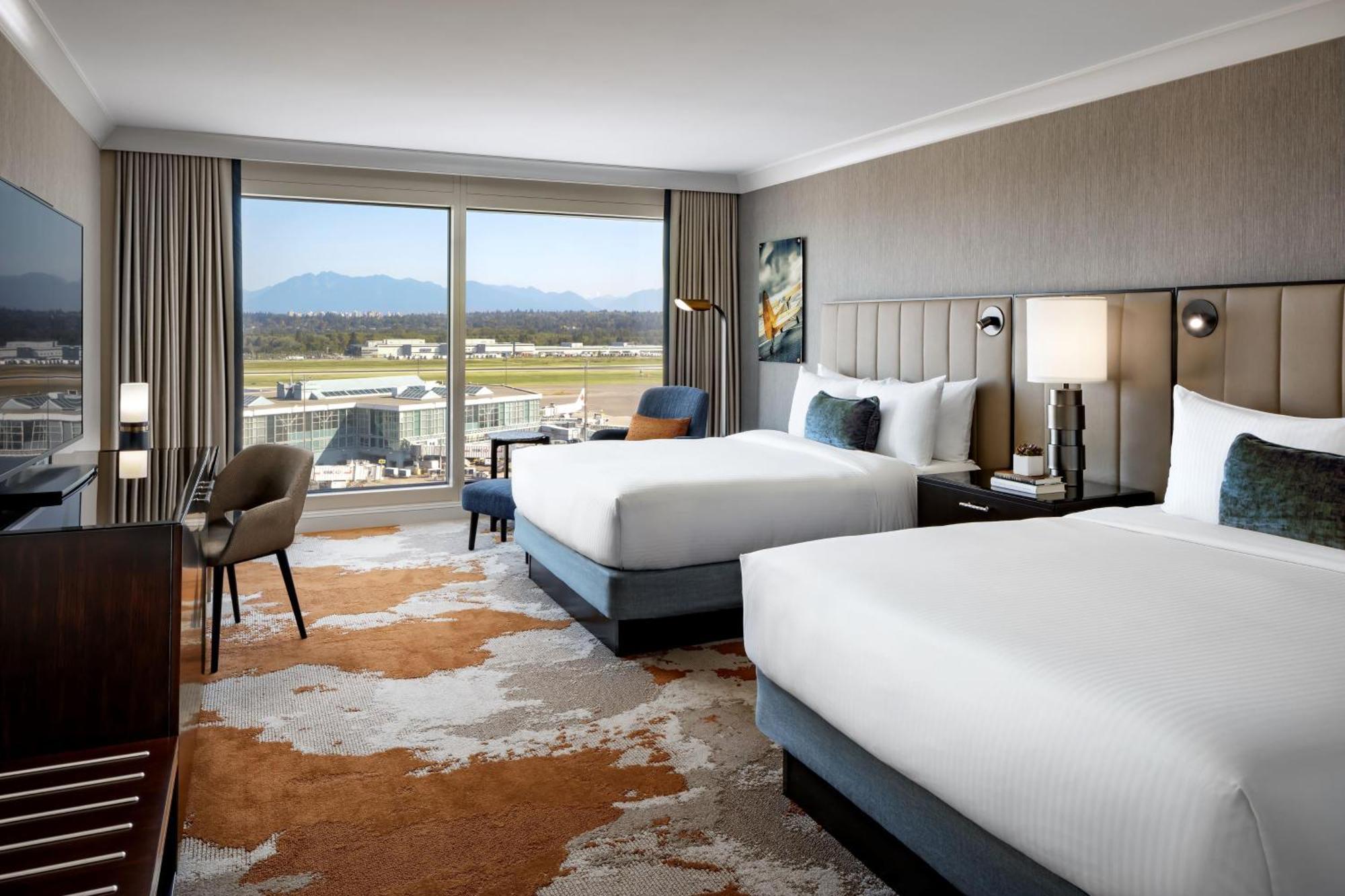 Fairmont Vancouver Airport In-Terminal Hotel Ричмонд Экстерьер фото A guest room at the Westin Seattle Airport